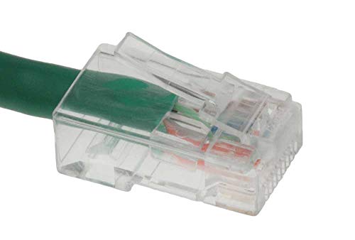 Cable de red Ethernet UTP Cat 5E 6 ft verde miniatura 2