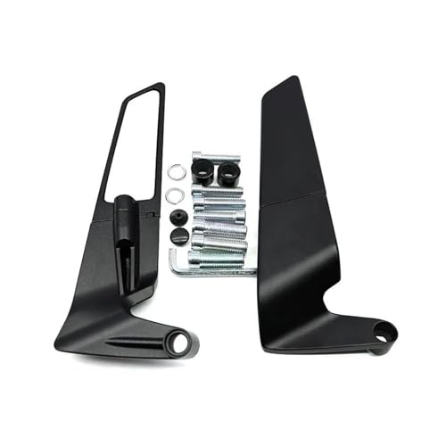 SCSTHRCRA Motorradheckflügel Für K&TM Für 250 390 200 690 125 Duke 990 SUPER R 790 1290 Motorrad Spiegel Stealth Winglets Spiegel