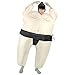 Produktbild JYZCOS Sumo Wrestler Aufblasbarer Anzug für Erwachsene Wrestling Blowup Kostüm Halloween (Erwachsener Schwarz)