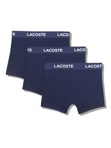 Lacoste Men's Casual Classic 3 Pack Cotton Stretch Trunks3