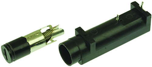 EATON BUSSMANN SERIES BK/HBH-M-R Fuseholder, PCB Mount, 250V, 16A, 5 x 20mm, Solder, Screwdriver Cap, Horizontal