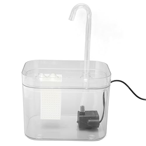 Fuente automática para beber gatos 1.5L silenciosa miniatura 5