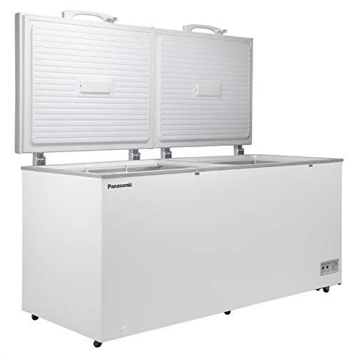Image of Panasonic 500 L Double Door Deep Freezer (SCR-CH500H1A,White,Convertible)