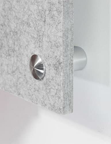Paneles acústicos montados en pared Versare SoundSorb 5 unidades | Almohadillas para insonorización | Material absorbente para estudios, teatros o escuelas | Paneles gris oscuro 4' x 8' miniatura 3