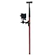 Feinabstimmungshalterung, Nivellieradapter, L-förmige Schwenkbare Basis, 360-Grad-Drehung, Teleskopstange, Wiegenkopf, Wand- und Deckenmontage für Teleskophalter, Höhenverstellung