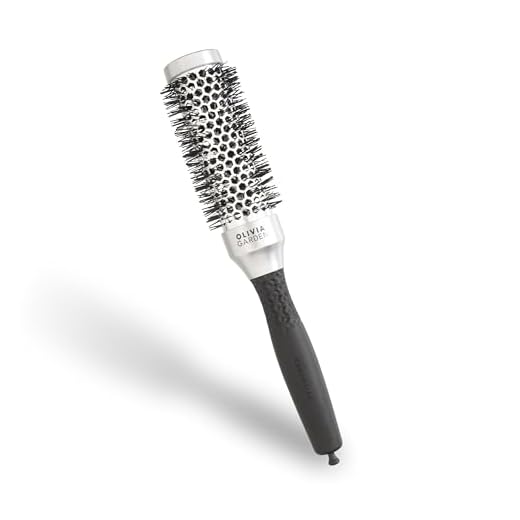 Olivia Garden - Essential Blowout Classic Silver Hairbrush - 35