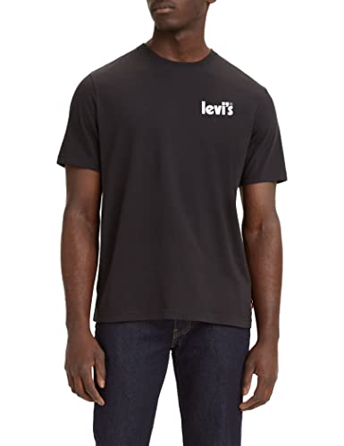 Levi's Ss Relaxed Fit Tee T-Shirt Hombre, Poster Caviar+, L