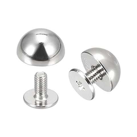 uxcell Screw Back Rivets, 20 Sets Cover