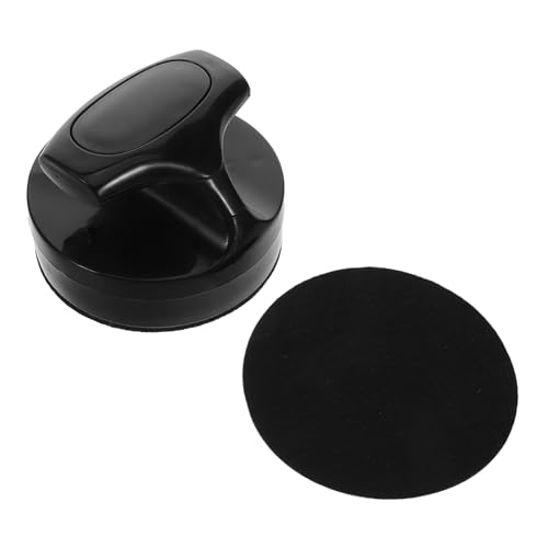 Abaodam 1Set Self Adhesive Air Hockey Pusher Replacement Pads of Lint Patch for and Secure Adhesion Compatible with Air Hockey Tables