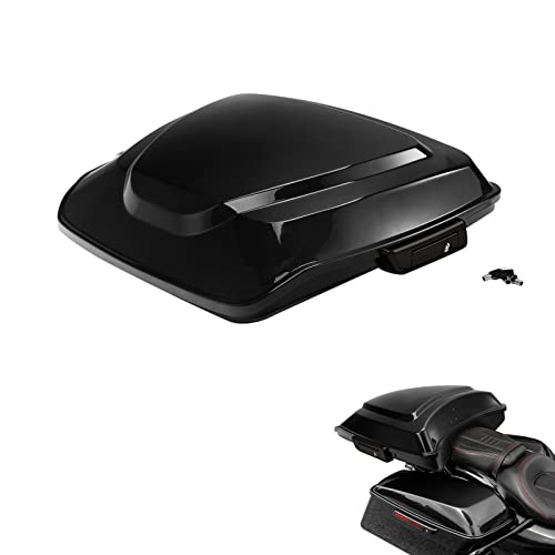 TCMT 5.5 Razor Motorcycle Trunk Box Fit For Harley 2014-2025 Touring CVO Road King Road Glide Street Glide Electra Glide Ultra Limited Pack
