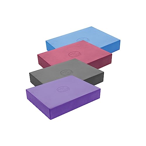 Fitness Mad Pilates Block, Eco Friendly EVA Sitting Block for Pilates & Home Workouts, Support for Various Postures, Blue, 35cm x 25cm x 60mm Fitness Mad Pilates Block, Eco Friendly EVA Sitting Block for Pilates & Home Workouts, Support for Various Postures, Blue, 35cm x 25cm x 60mm