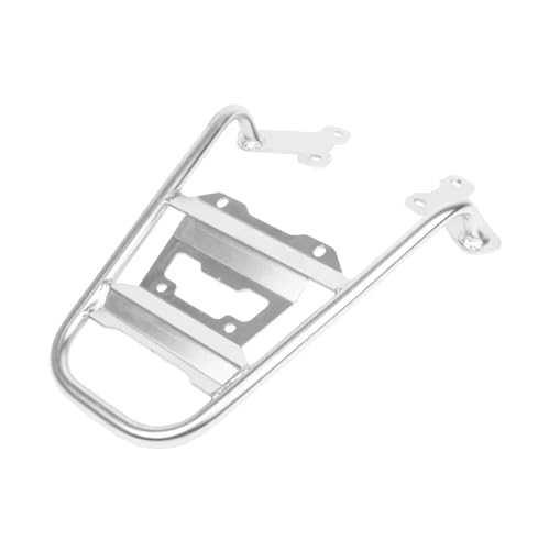 Porte-bagages NX400 2023-2024 en acier inoxydable silver pour sacoches de moto