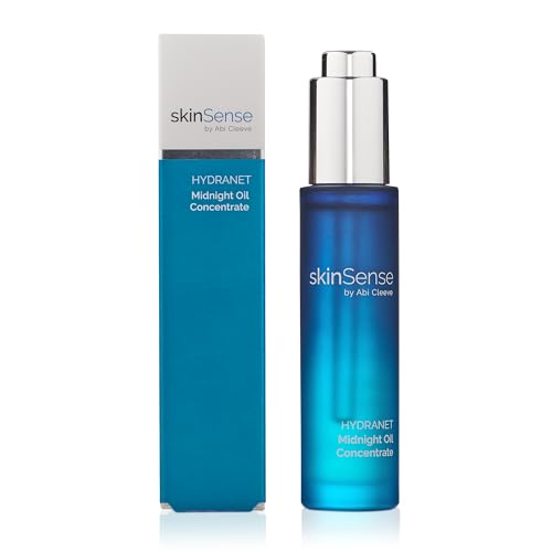 SkinSense Hydranet Midnight Oil Concentrate 30ml, Luxury Face Treatment, Aromatherapy, Night Repair Serum