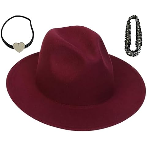 Chapeau Fedora JK Home Bordeau Cover