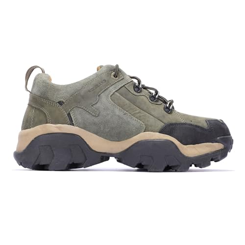 Woodland Men Olive Casual Boat Shoes Price History