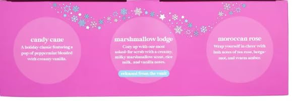 Miniatura 3 de Tree Hut Dashing Through the Glow Body Scrub Set de regalo - 3 unidades