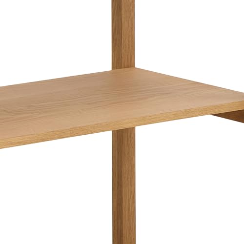 Estantería rectangular de madera Lars con 3 baldas para almacenamiento de libros 7