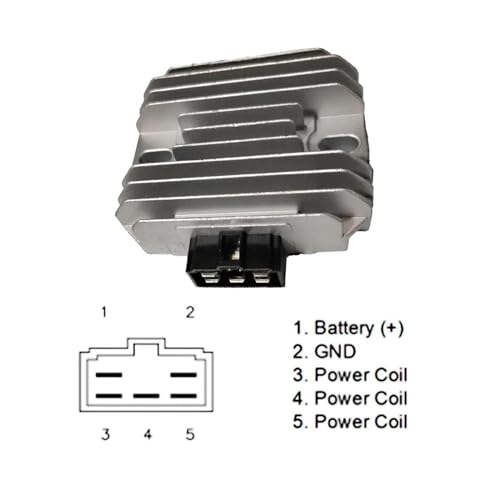 Regulador de voltaje de moto para Hyosung Comet R 125 modelos 2004-2011 7