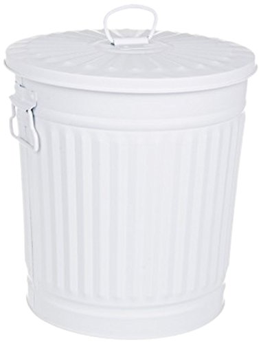 YES EVERYDAY London BIDONE, Ferro, Bianco, Unica