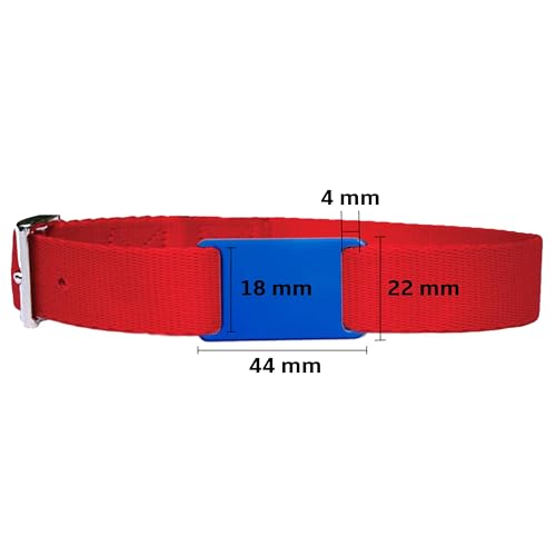 Ibera gifts - Hundemarke mit Gravur und personalisierte Hundemarke zur direkten Befestigung am Halsband für mittelgroße bis große Hunde und Katzen