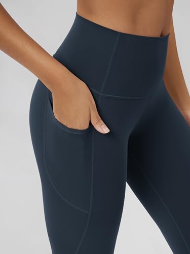 Image of ODODOS Buttery Soft Lounge Yoga Leggings with Pockets for Women 23 inch / 25 inch /28 inch High Waist Yoga Pants