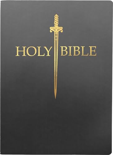 KJV Sword Bible, Large Print, Black Ultrasoft: (Red Letter, 1611 Version) (King James Version Sword Bible)
