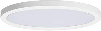 Maxim Lighting 57698WTWT Chip - 32W 1 LED Round Flush Mount-1 Inches Tall and 16 Inches Wide, Finish Color: White