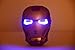 REINDEAR Comics Costume Superhero LED Light Eye Mask (Iron Man)