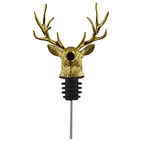 Original Jägermeister ® Ausgießer Ausschenker Schnapsausgießer, Dosierer, mit Hirschgeweih Hirschkopf Cover