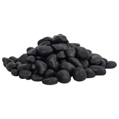 Solivagant Guijarros pulidos Negros 10 kg 2-5 cm,Negro,10.35kg,155327
