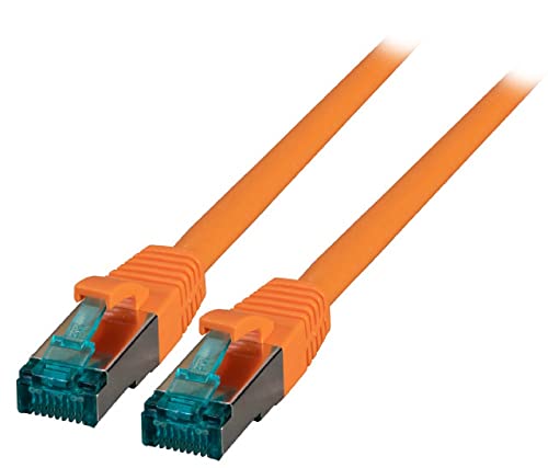 EFB RJ45 CABLE DE RED SFTP, Cavi di Rete CAT.6A, LSZH, 2M, ORANGE