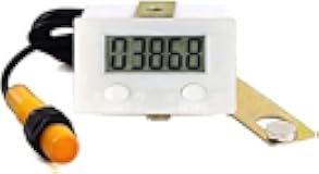 LCD Digital 0-99999 Counter 5 Digit Plus UP Gauge + Proximity Switch Sensor with Magnetic