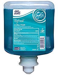 Deb Group Refresh AntiBac Foam Hand Cleanser, 1 L (6 Pack)