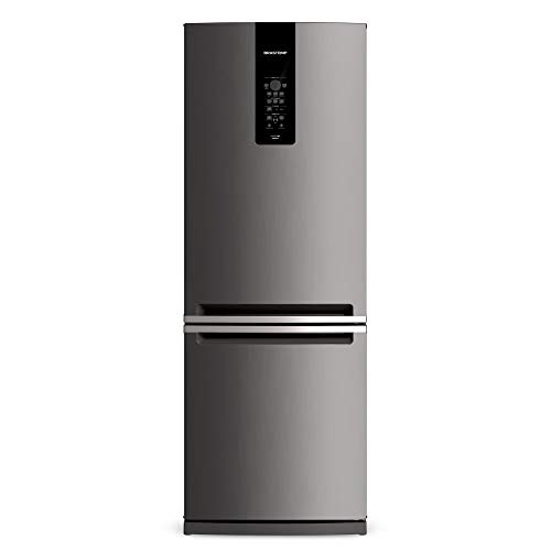 Geladeira Brastemp Frost Free Inverse 460 litros cor Inox com Freeze Control Advanced - BRE59AK 110V