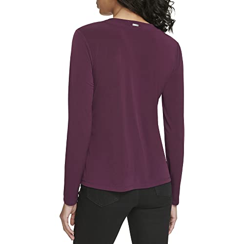 Image of Calvin Klein Women's Long Sleeve Wrap Knit