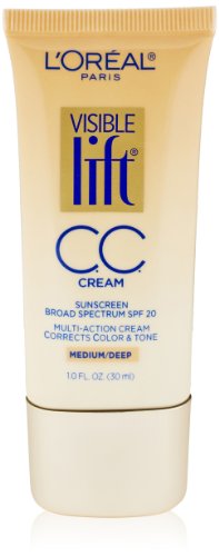 L’Oréal Paris Visible Lift CC Cream, Medium/Deep, 1.0 Ounces