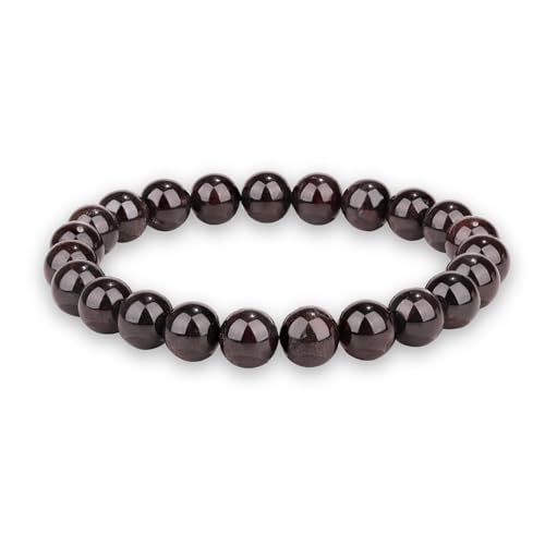 Crystal Vibe - Healing Crystal Bracelet for Women & Men | Natural Gemstone Bead Bracelet | Adjustable Handmade Energy Stone Bracelet | Bracelet for Meditation Yoga & Daily Wear | Multiple Types