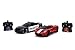 Jada Toys Hyperchargers Heat Chase Radio Control Vehicle - Twin Pack with USB Charging (2Piece), 1: 16 Scale, 2015 Dodge Charger SRT Hellcat & 2017 Ford Gt