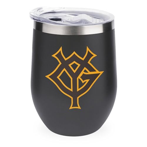 ワインタンブラー 読売ジャイアンツ 野球応援 卵殻カップ タンブラー 350ml U字型 コーヒーカップ 蓋付き ステンレス製 魔法瓶 保冷 保温 水筒 直飲み 応援グッズ プレゼント