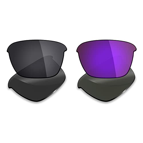 Image of Mryok 2 Pair Polarized Replacement Lenses for Oakley Thinlink Sunglass - Options