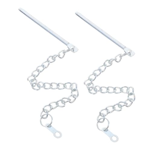 TOGEVAL 2 Pièces Accessoires de Parasol Extérieur Chaîne de Fixation Parapluie Patio et Portable Compatible avec Divers Parasols de Jardin Installation Facile et Rapide