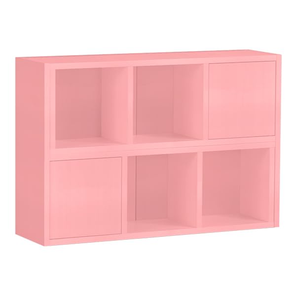 Amazon｜arne ラック 本棚 扉付き オープンシェルフ 伸縮ラック 完成品