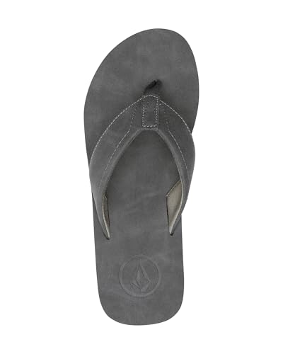 Image of Volcom Men's Victor Sandals - Water-friendly Flip Flops With Comfort Foam Footbed
