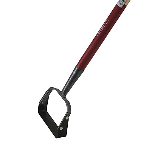 Grattoir de jardin - Avec manche bois 1,3 m, 16 cm