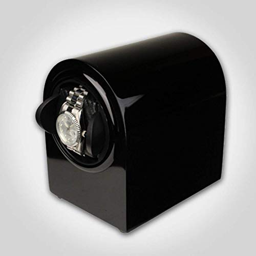 Watch Winder Watch Winder Boxen Klavierfarbe Holzplatte Plattenspieler Herrenuhr Box Uhr Spin Box Single Table Chord Uhr Wickler (Farbe: ROT) Uhr