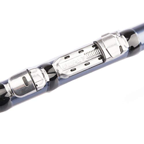 Vara de pescar, posicionamento de seção longa, vara de pesca de carbono, vara de pesca - azul 3,6 m