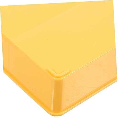 Caja organizadora de monedas Angoily 2 piezas plástico amarillo miniatura 3