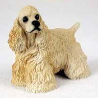 Figura decorativa de Cocker Spaniel