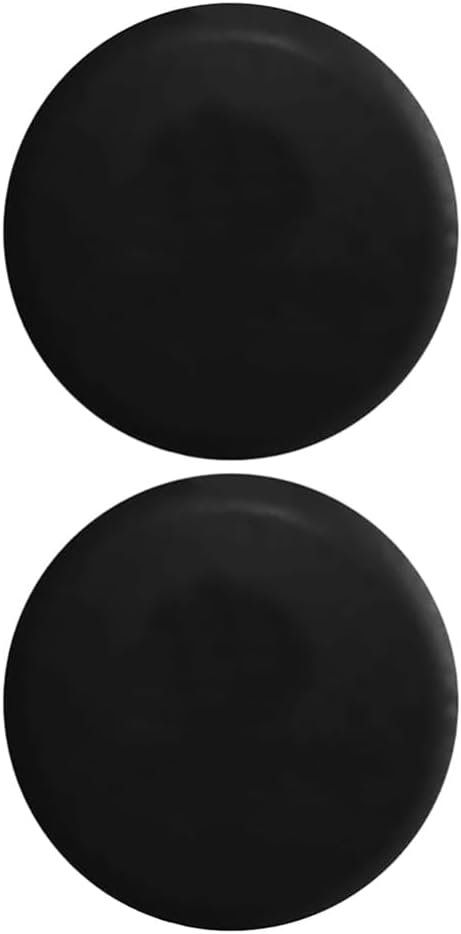 iplusmile 2pcs Rv Spare Tire Cover Trailer Wheel Covers Easy to Install Essential Accessory for Travel Trailers and Suvs
