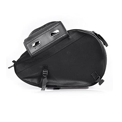 Alforjas para motocicleta Shkalacar, capacidad 36-58L, impermeables, organizador universal trasero con cubierta impermeable para ciclo miniatura 6